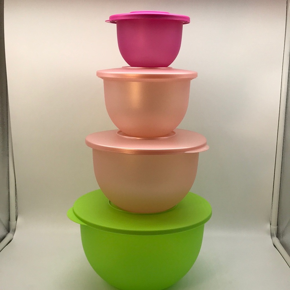 Tupperware Murano Bowl Set of 4 - Picture 16 of 16